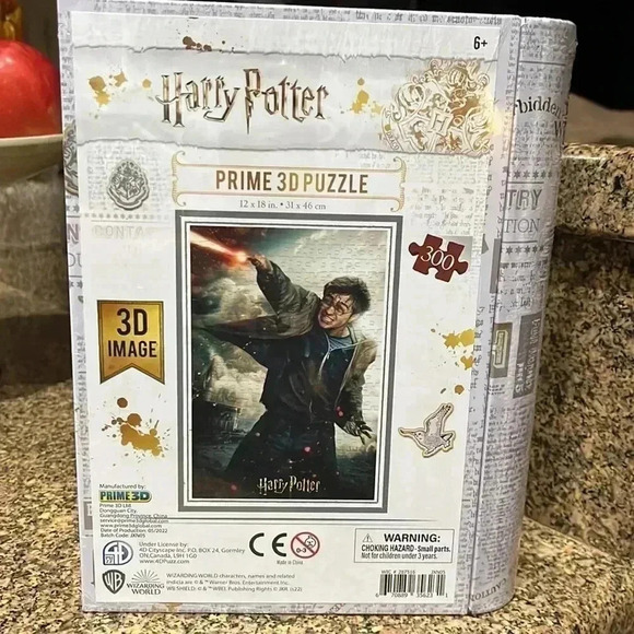 Harry Potter 3D Puzzle 300 Pieces. New - Picture 2 of 3